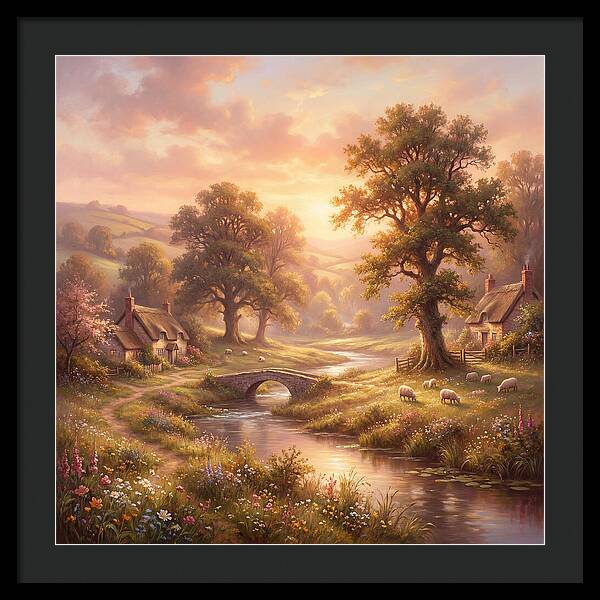 English Countryside Scene