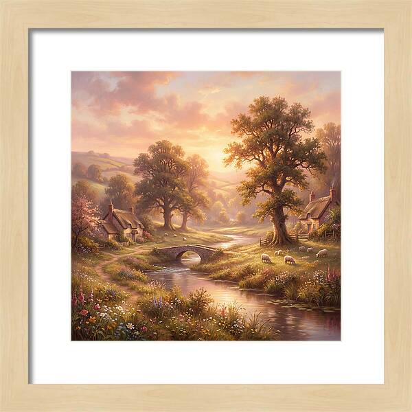 English Countryside Scene