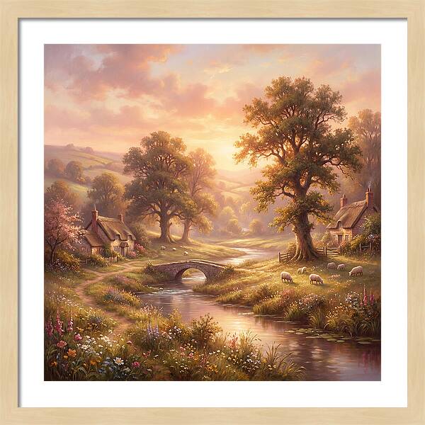 English Countryside Scene
