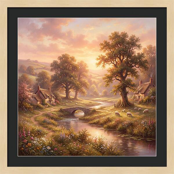 English Countryside Scene