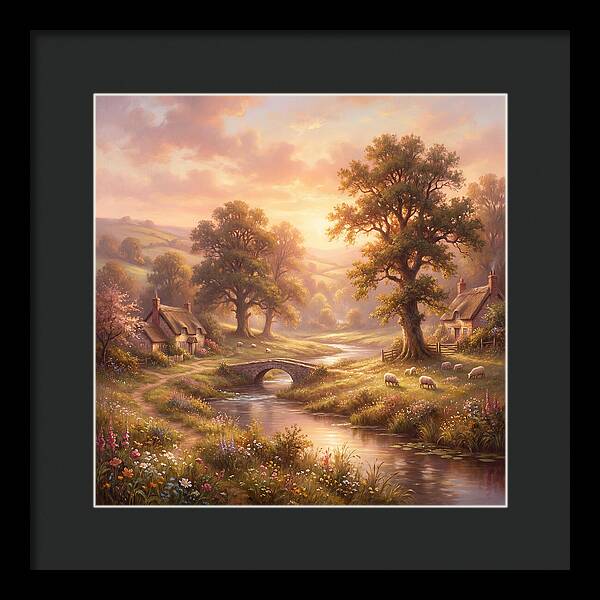English Countryside Scene
