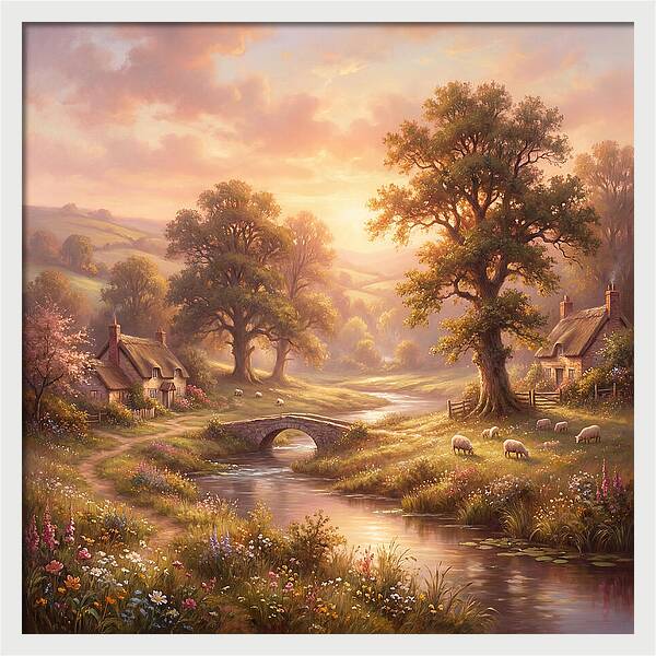 English Countryside Scene