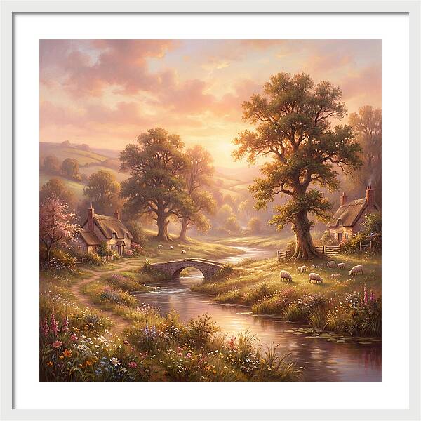 English Countryside Scene