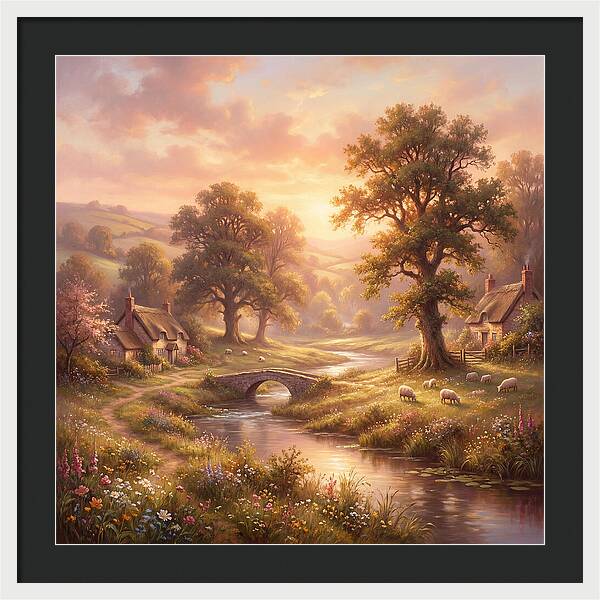 English Countryside Scene