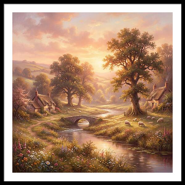English Countryside Scene