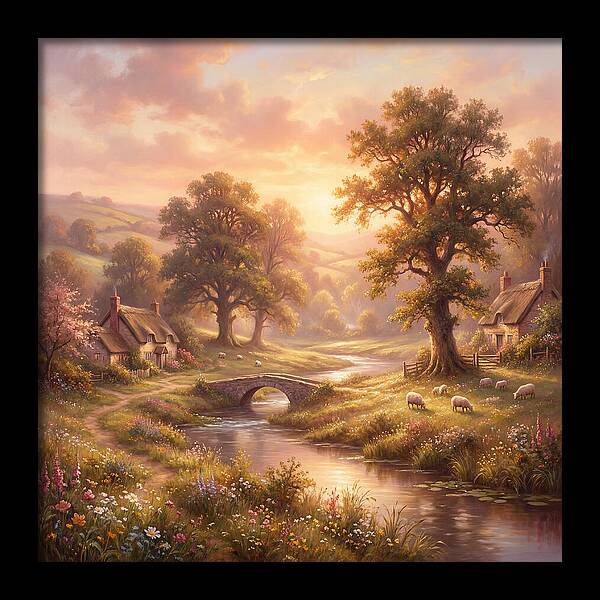 English Countryside Scene