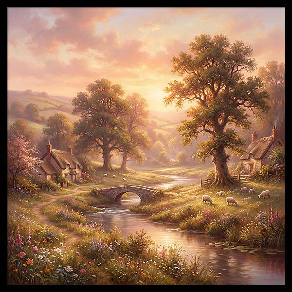 English Countryside Scene