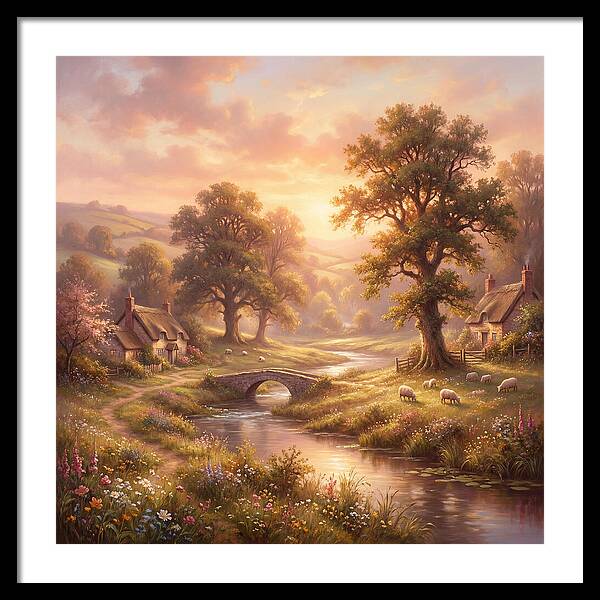 English Countryside Scene