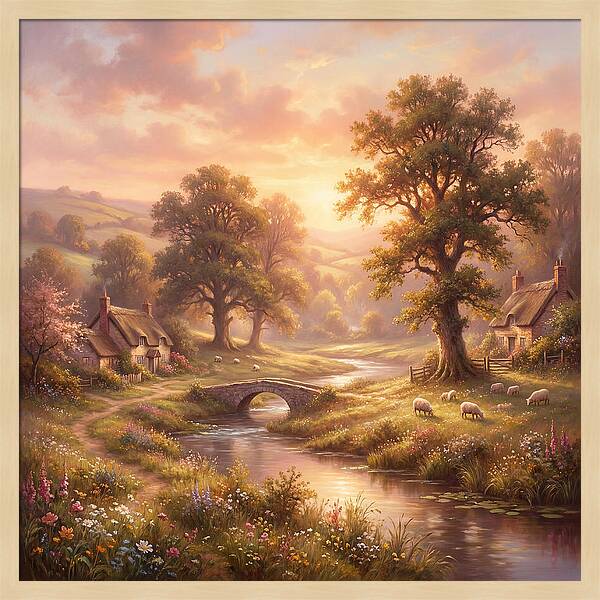 English Countryside Scene