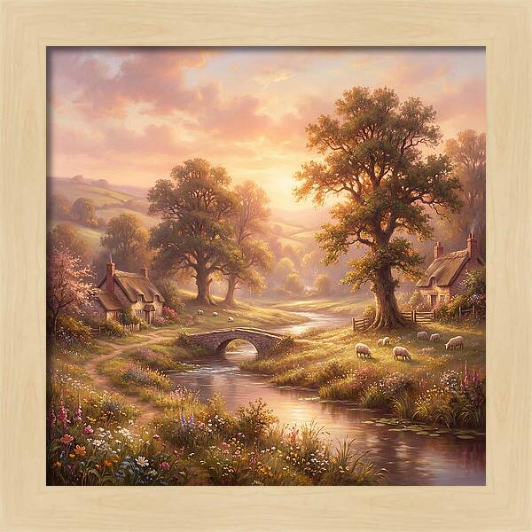 English Countryside Scene