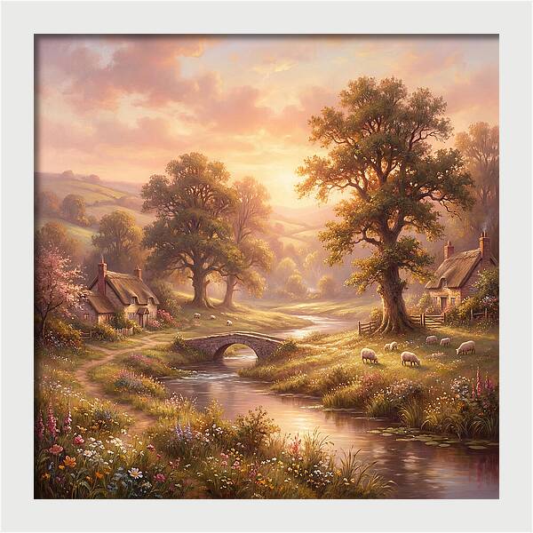 English Countryside Scene