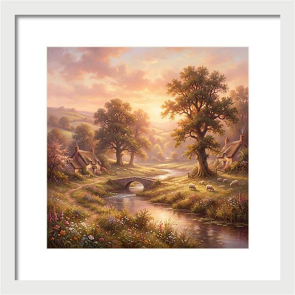 English Countryside Scene