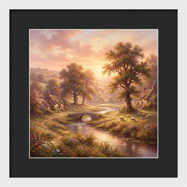 English Countryside Scene