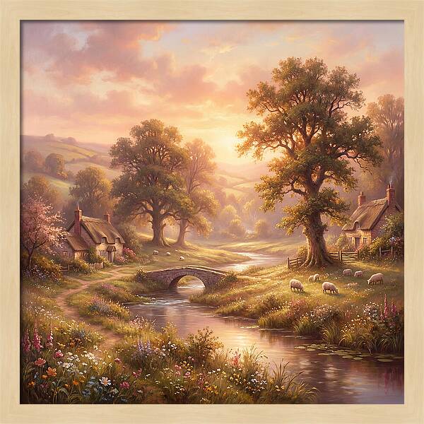 English Countryside Scene