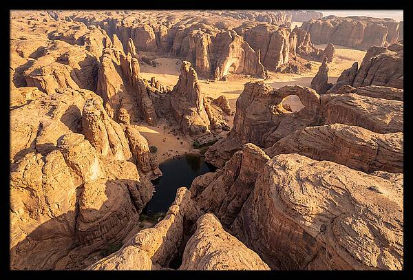 Ennedi Plateau From Above