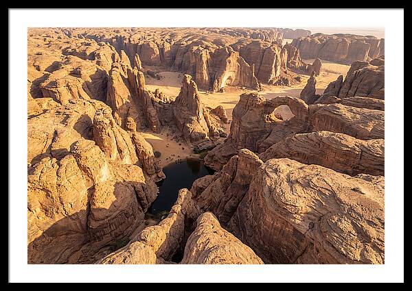 Ennedi Plateau From Above