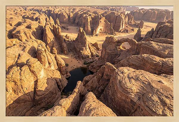 Ennedi Plateau From Above