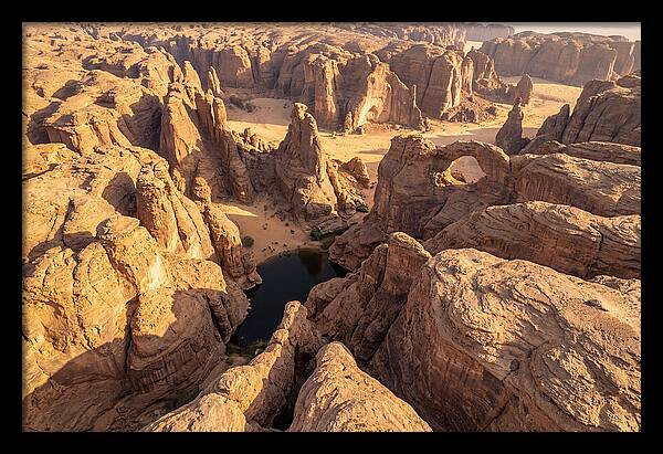 Ennedi Plateau From Above
