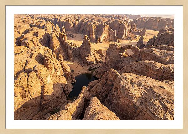 Ennedi Plateau From Above