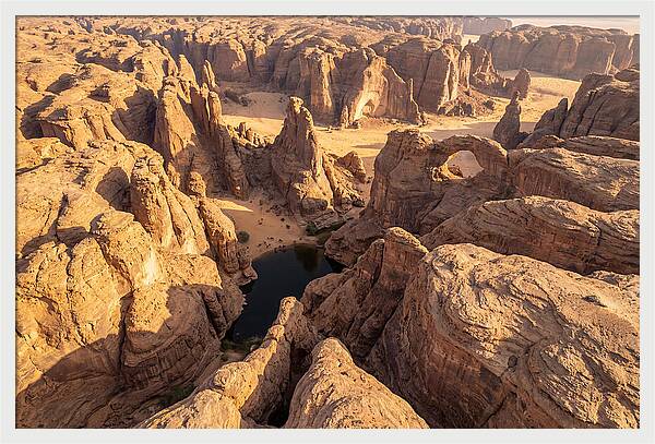 Ennedi Plateau From Above