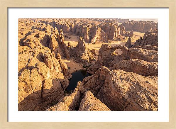 Ennedi Plateau From Above