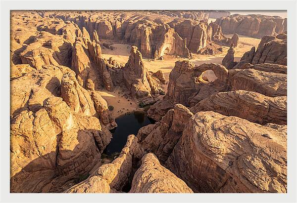 Ennedi Plateau From Above