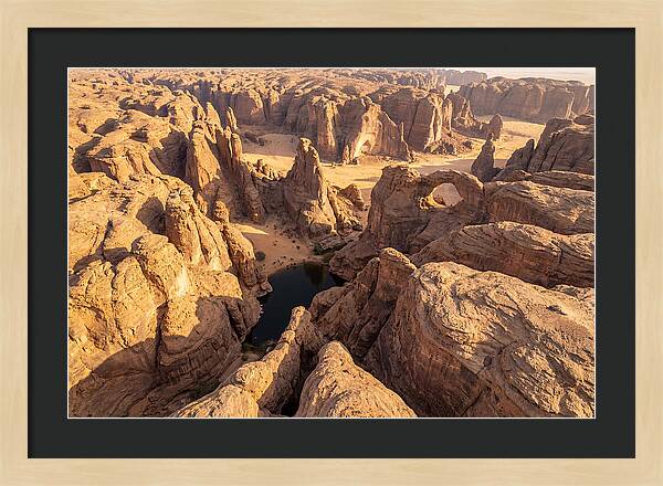 Ennedi Plateau From Above