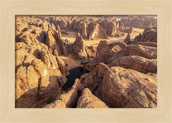 Ennedi Plateau From Above