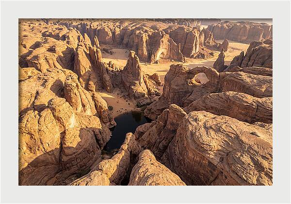Ennedi Plateau From Above