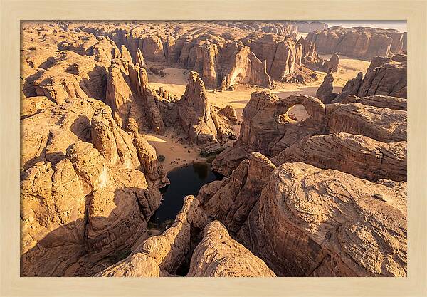 Ennedi Plateau From Above