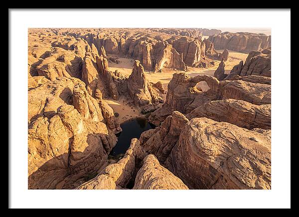 Ennedi Plateau From Above