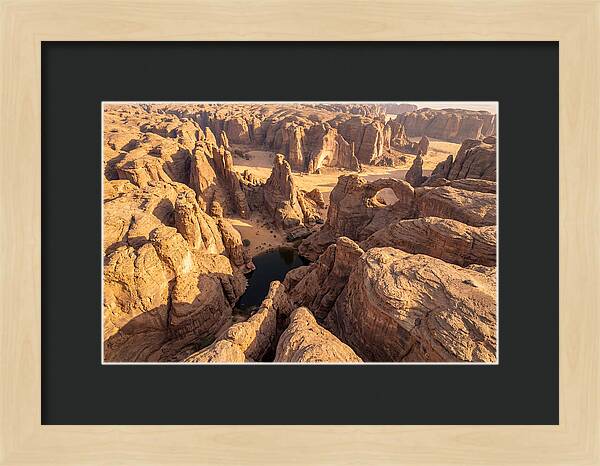 Ennedi Plateau From Above