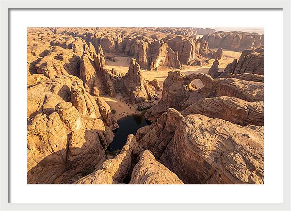 Ennedi Plateau From Above