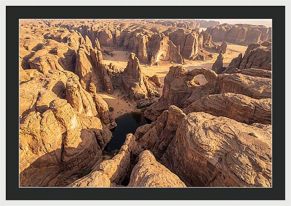 Ennedi Plateau From Above
