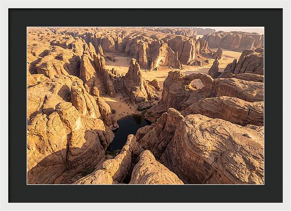 Ennedi Plateau From Above