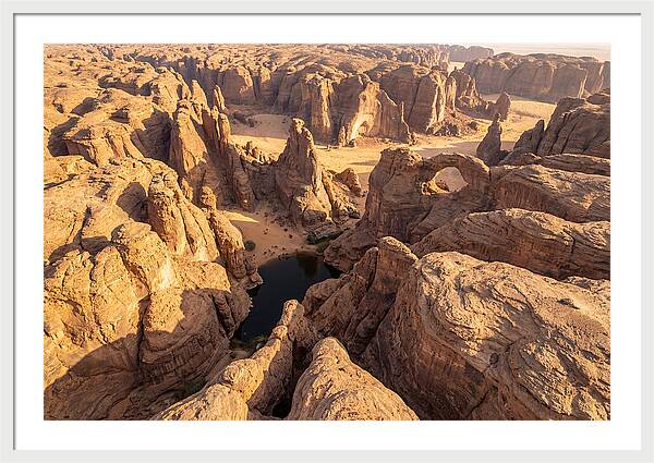 Ennedi Plateau From Above