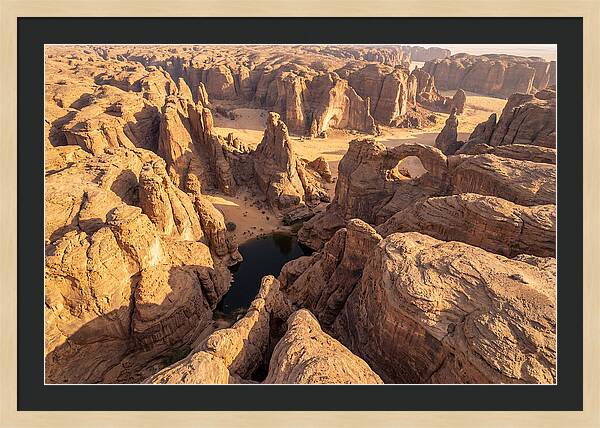 Ennedi Plateau From Above
