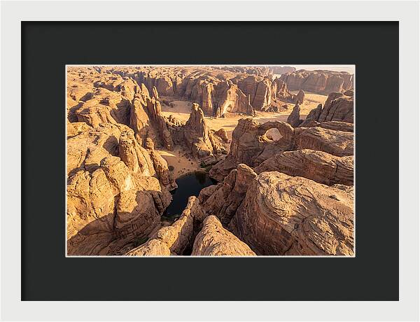 Ennedi Plateau From Above