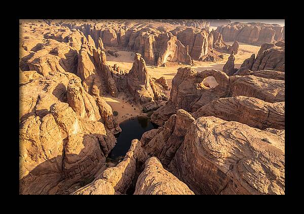 Ennedi Plateau From Above