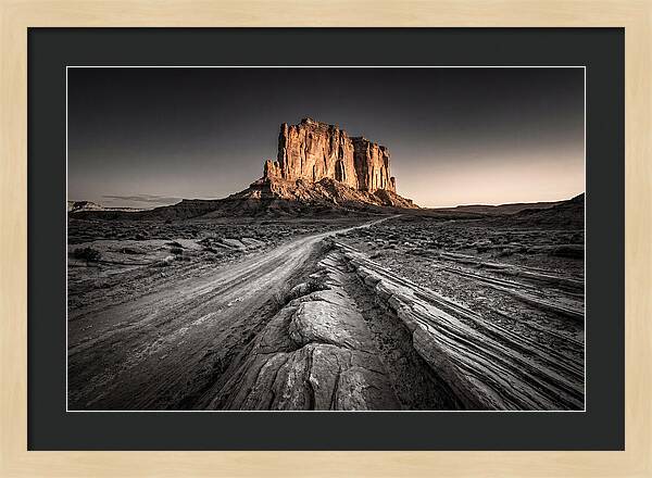 Enormous Red Rock Monolith