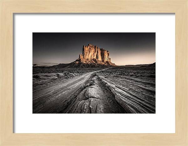 Enormous Red Rock Monolith