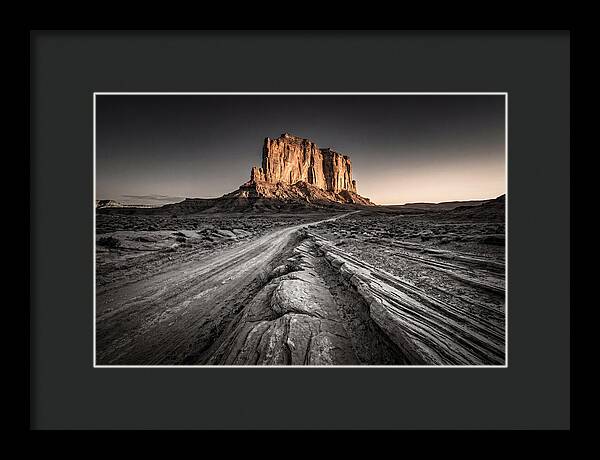 Enormous Red Rock Monolith