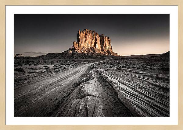 Enormous Red Rock Monolith