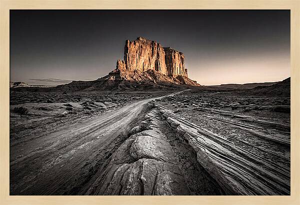 Enormous Red Rock Monolith