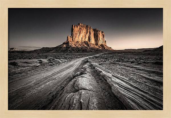 Enormous Red Rock Monolith