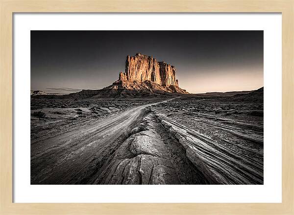 Enormous Red Rock Monolith