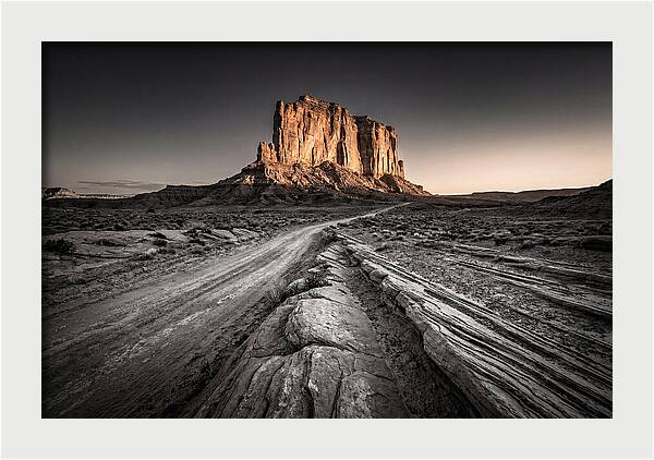 Enormous Red Rock Monolith