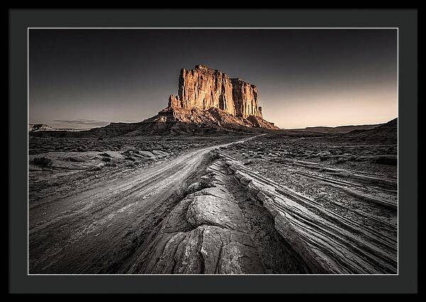 Enormous Red Rock Monolith