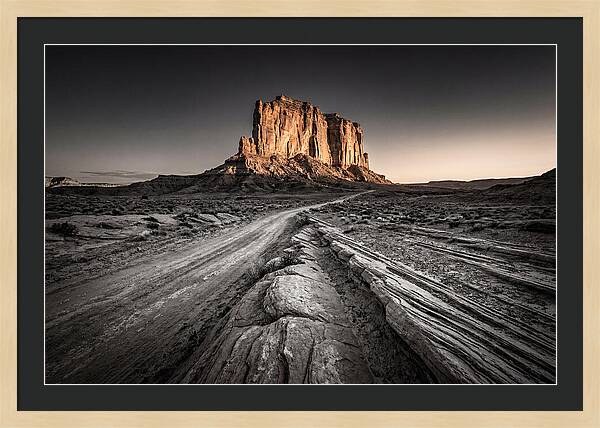 Enormous Red Rock Monolith