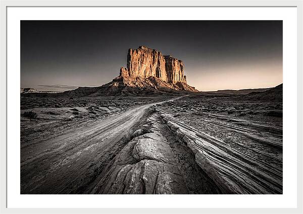 Enormous Red Rock Monolith